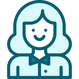 Ikon, smilende person